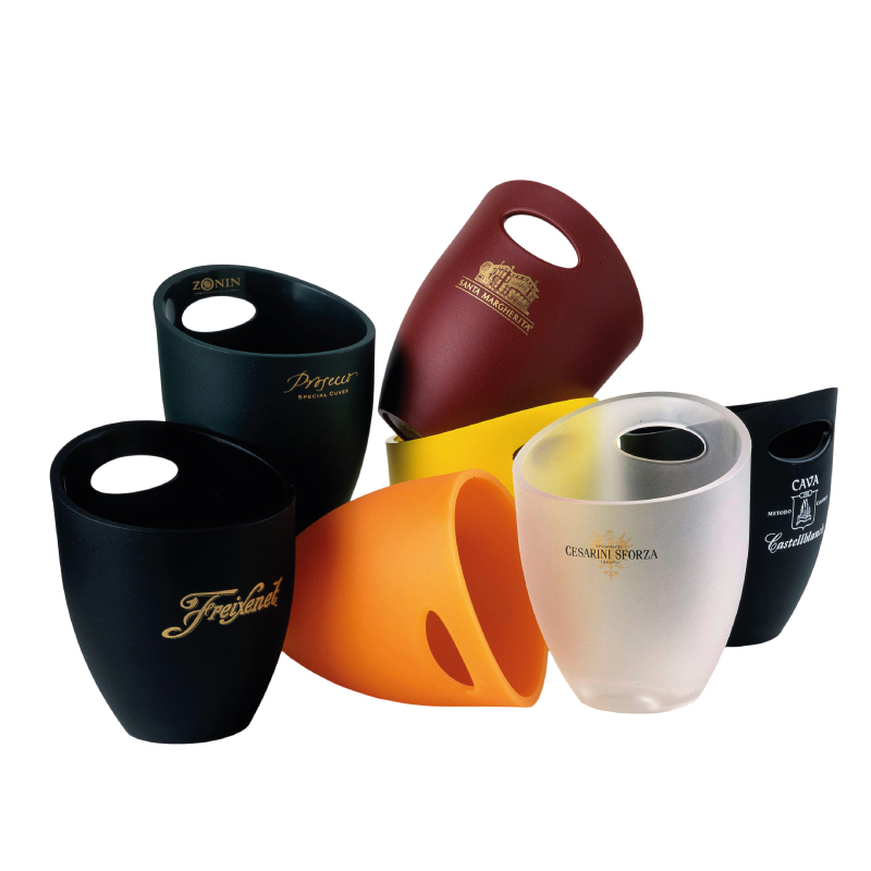 Plastic ice cream buckets
